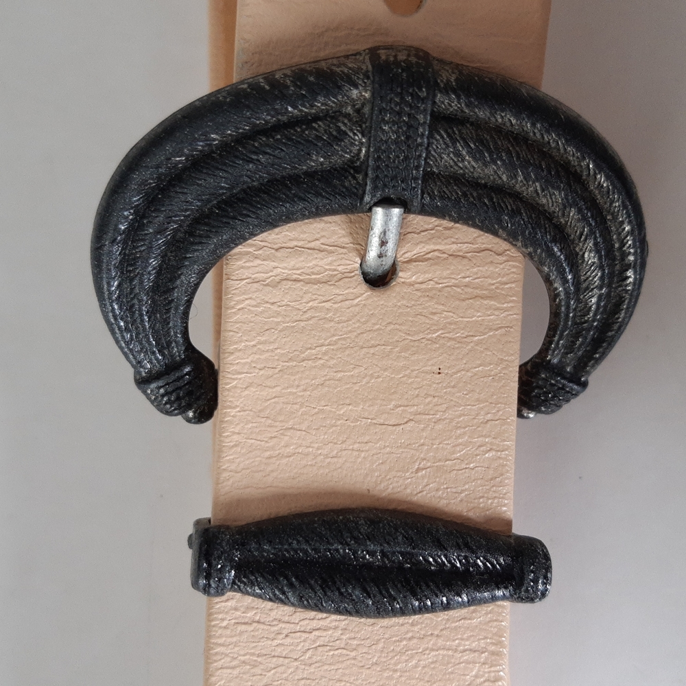 🇨🇦*** Vintage Les Créations Elite Genuine Leather Belt / Made in Canada